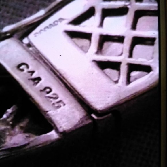 Chateau D"Argent Textile Weave "Hinged" Bracelet + Bonus Matching Earrings - Picture 14 of 16